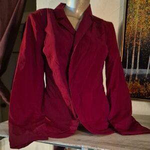 5/48 Women's Rich Wine Blazer
